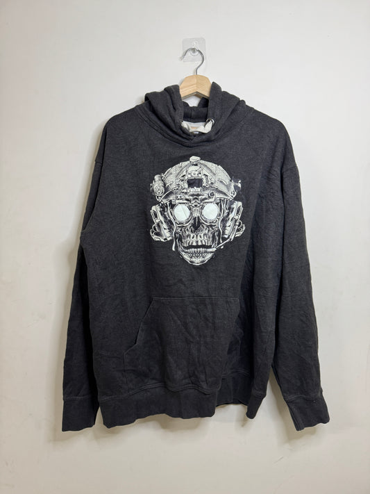 Premium Men Skull Graphic Hoodie